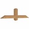 Ekena Millwork Eugene Smooth Timber Gable Bracket, Western Red Cedar, 48"W x 12"H x 3 1/2"D x 3 1/2"F, 6/12 Pitch GBW048X12X0404EUG00SWR - alternate 5